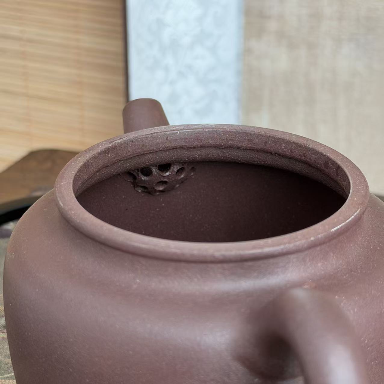 De Zhong Teapot by Master Xia Chuanyue - Fully Handmade｜Huanglongshan ZiNi Clay