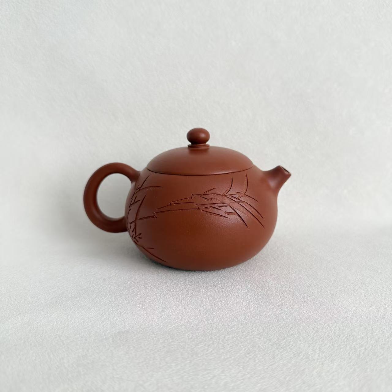 Handmade Yixing Zhuni Xishi Teapot by Master Dong Yaqin – Original Ore Zhuni Clay, 220ml