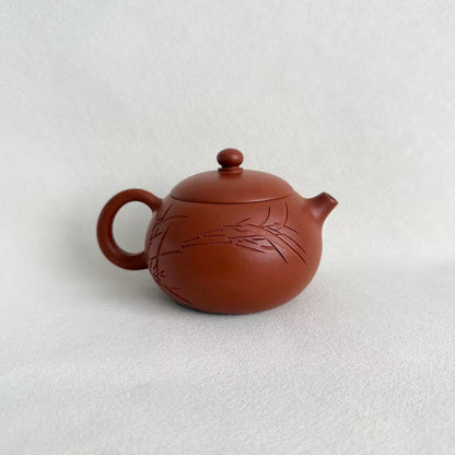Handmade Yixing Zhuni Xishi Teapot by Master Dong Yaqin – Original Ore Zhuni Clay, 220ml