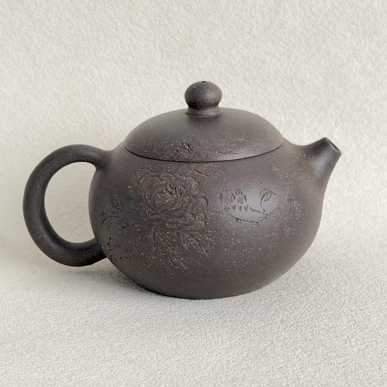 Fully Handmade Tianqing Clay Xi Shi Yixing Teapot 120ml – Master Dong Yaqin