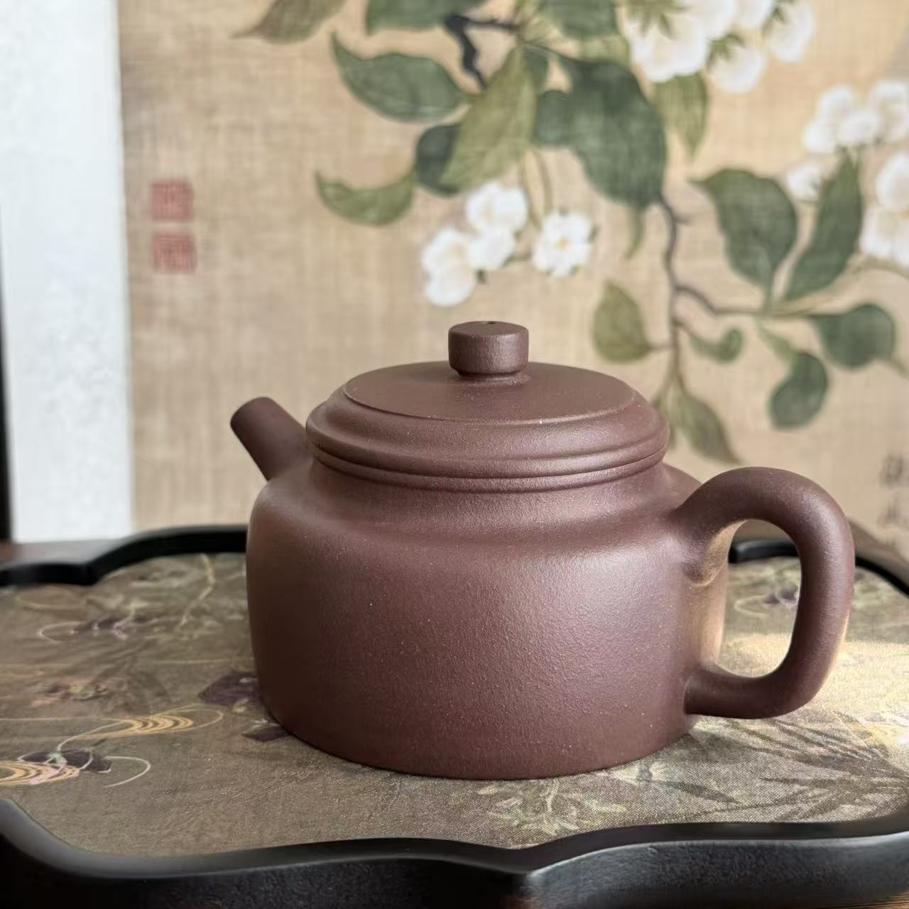 De Zhong Teapot by Master Xia Chuanyue - Fully Handmade｜Huanglongshan ZiNi Clay