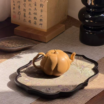 Pumpkin Yixing Zisha Teapot · Duan Ni  | 160ml