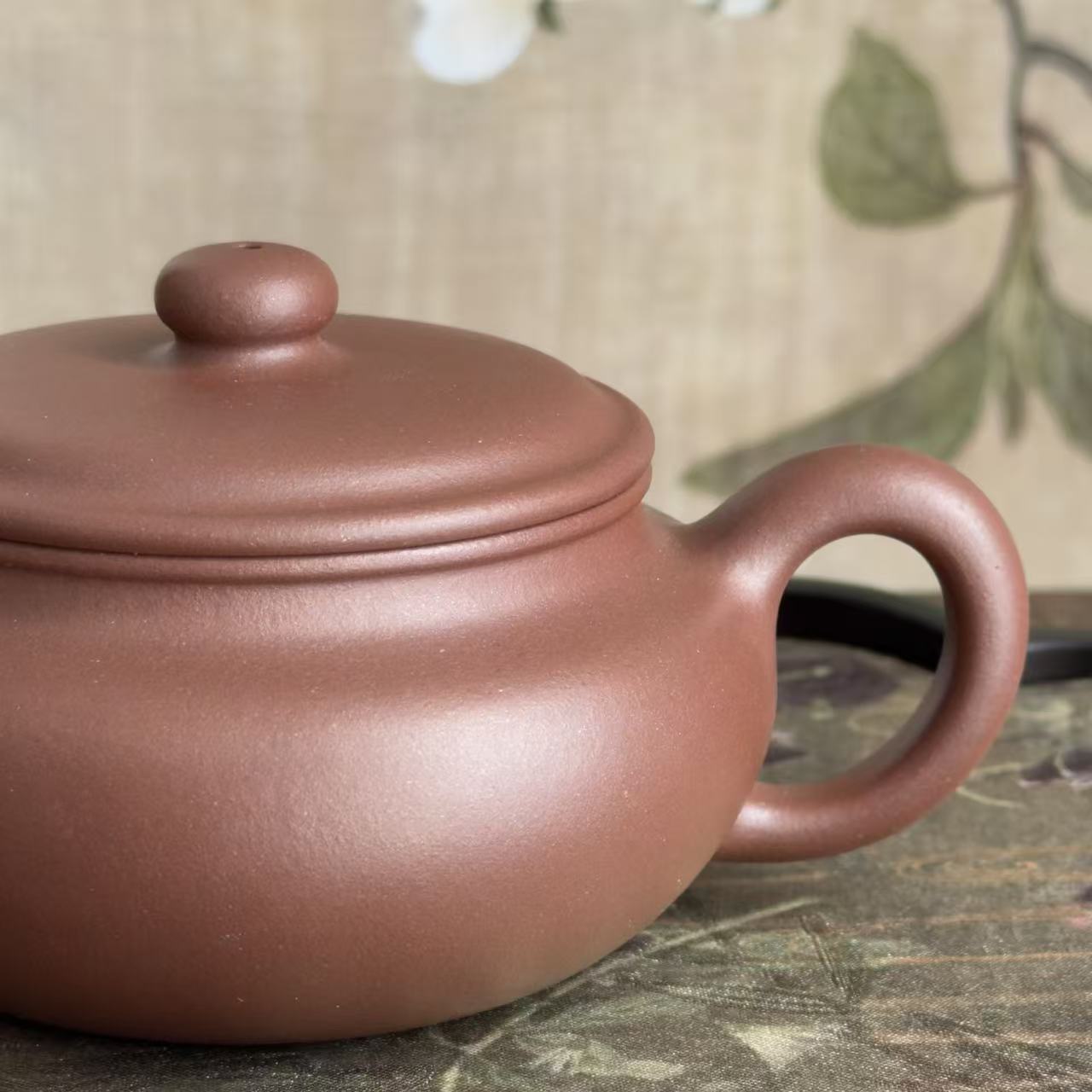 Bian Fu Teapot by Master Xia Chuanyue - Fully Handmade｜DiCaoQing Clay