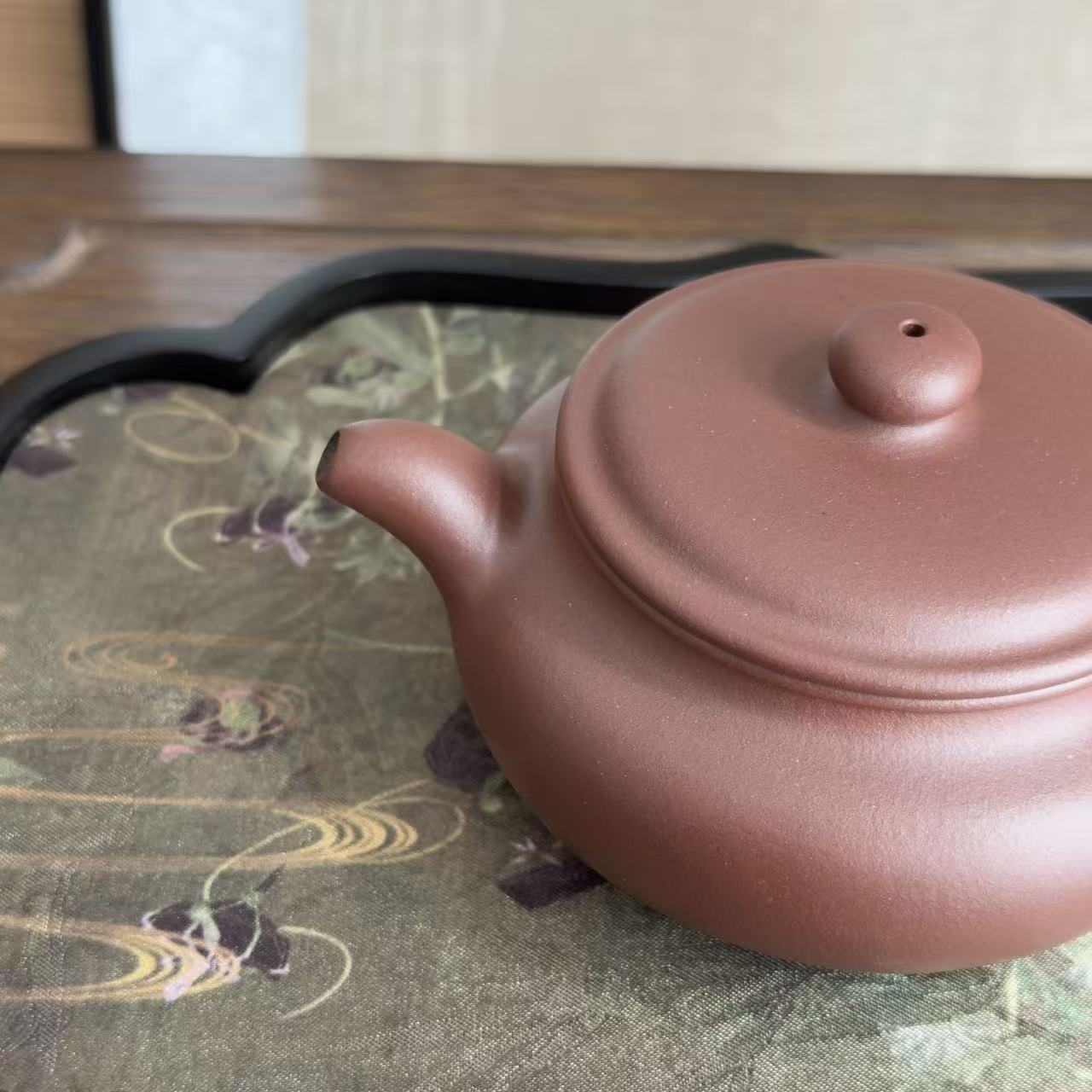 Bian Fu Teapot by Master Xia Chuanyue - Fully Handmade｜DiCaoQing Clay