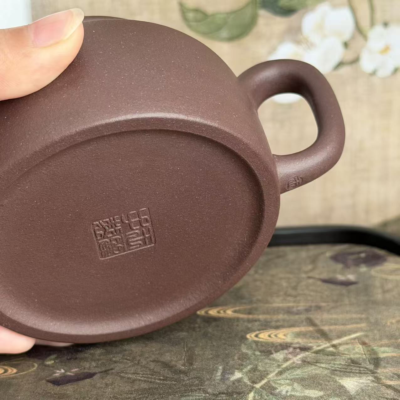 De Zhong Teapot by Master Xia Chuanyue - Fully Handmade｜Huanglongshan ZiNi Clay