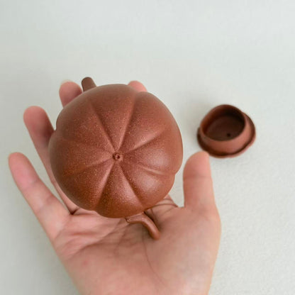 Bell Pepper Teapot by Master Dong Yaqin - Handmade｜Jiangpo Clay 150ml