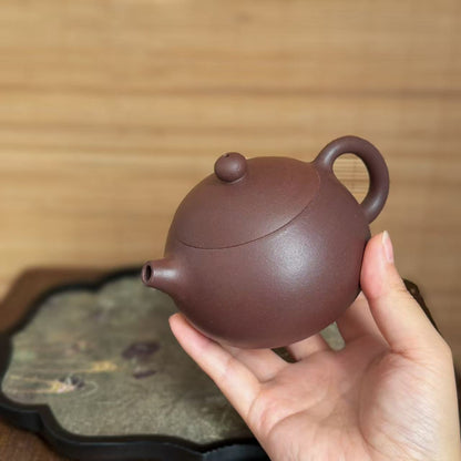 Xi Shi Teapot by Master Xia Chuanyue - Fully Handmade｜Huanglongshan ZiNi Clay