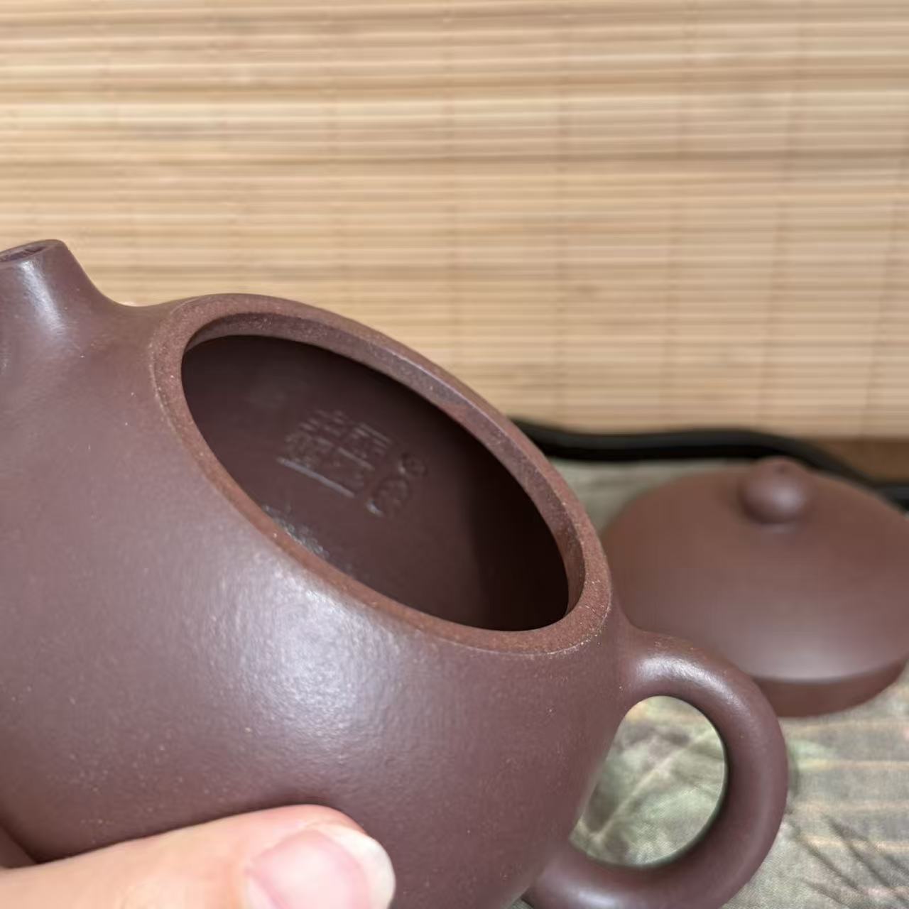 Xi Shi Teapot by Master Xia Chuanyue - Fully Handmade｜Huanglongshan ZiNi Clay