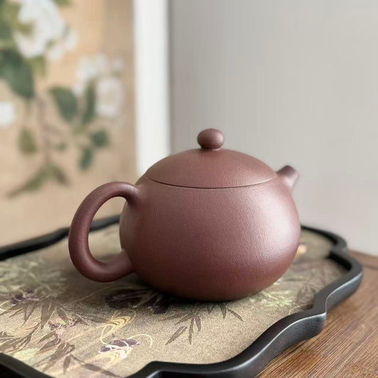Xi Shi Teapot by Master Xia Chuanyue - Fully Handmade｜Huanglongshan ZiNi Clay