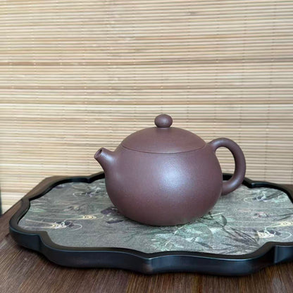 Xi Shi Teapot by Master Xia Chuanyue - Fully Handmade｜Huanglongshan ZiNi Clay