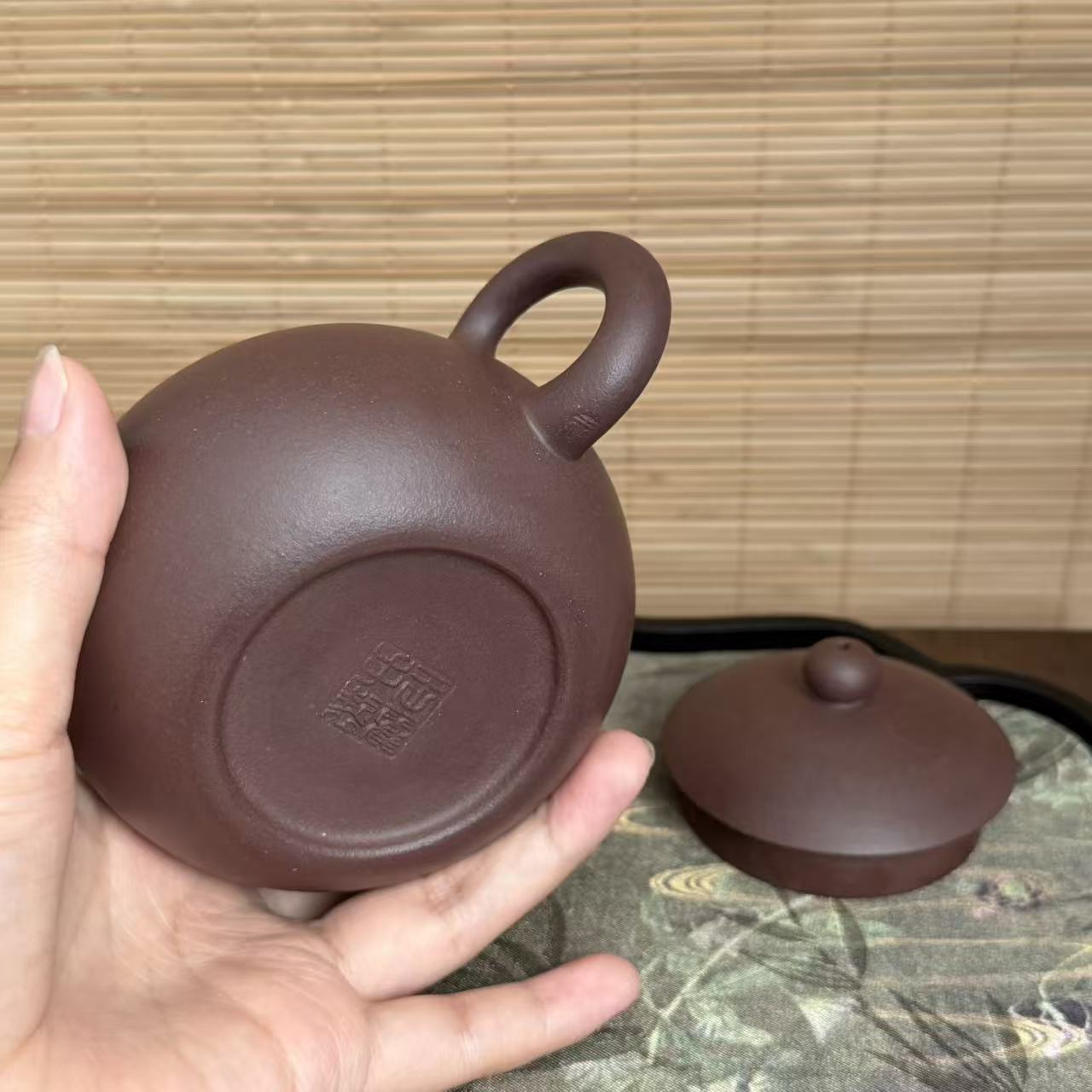 Xi Shi Teapot by Master Xia Chuanyue - Fully Handmade｜Huanglongshan ZiNi Clay