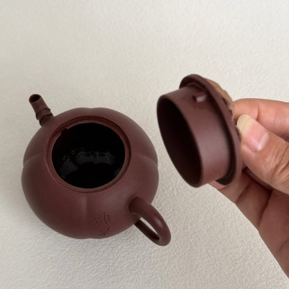Mangosteen Teapot by Master Dong Yaqin - Handmade｜Original Ore Zini 170ml