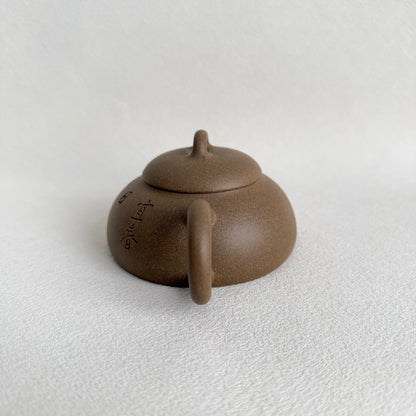 Ban Piao Teapot by Master Dong Yaqin - Handmade｜Qing Hui Ni Clay 160ml