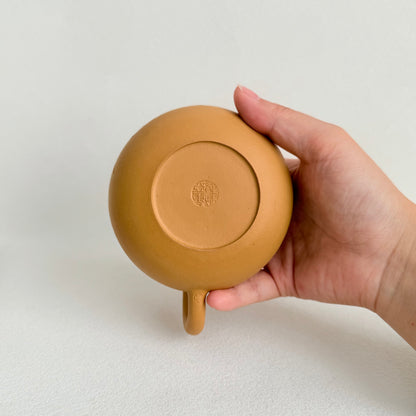 Rong Tian Teapot by Master Dong Yaqin - Fully Handmade｜Gold Duan Ni 250ml