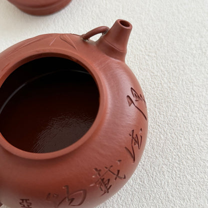 Zhu Chun Teapot by Master Dong Yaqin - Handmade｜Zhu Ni Clay 180ml