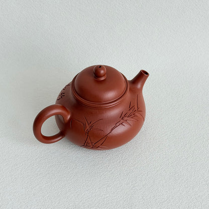 Rong Tian Teapot by Master Dong Yaqin - Handmade｜Zhu Ni Clay 180ml