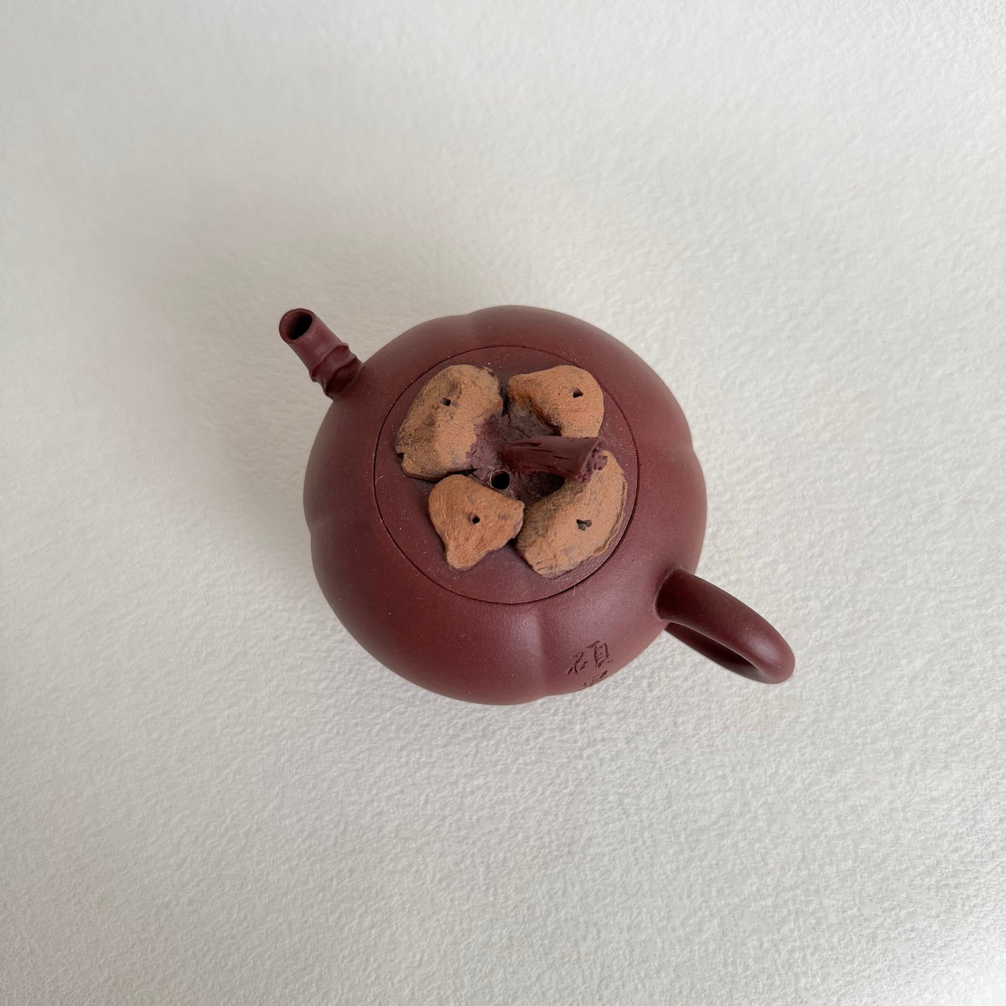 Mangosteen Teapot by Master Dong Yaqin - Handmade｜Original Ore Zini 170ml