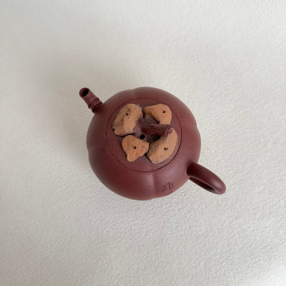Mangosteen Teapot by Master Dong Yaqin - Handmade｜Original Ore Zini 170ml
