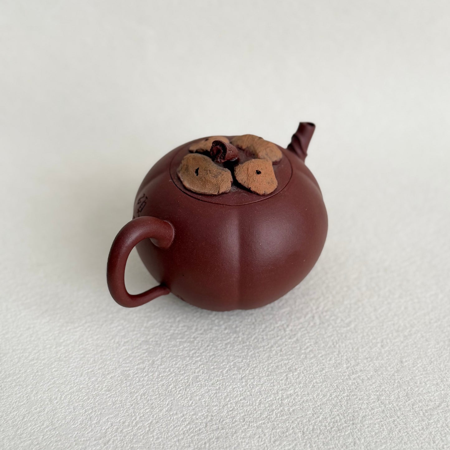 Mangosteen Teapot by Master Dong Yaqin - Handmade｜Original Ore Zini 170ml