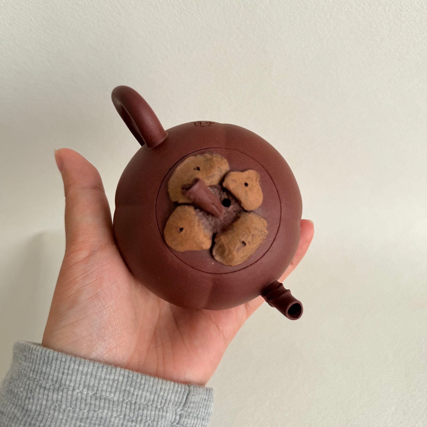 Mangosteen Teapot by Master Dong Yaqin - Handmade｜Original Ore Zini 170ml