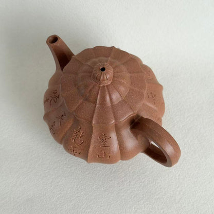 Fully Handmade Jinwen Gong Deng Yixing Teapot 260ml Duanni clay– Master Dong Yaqin