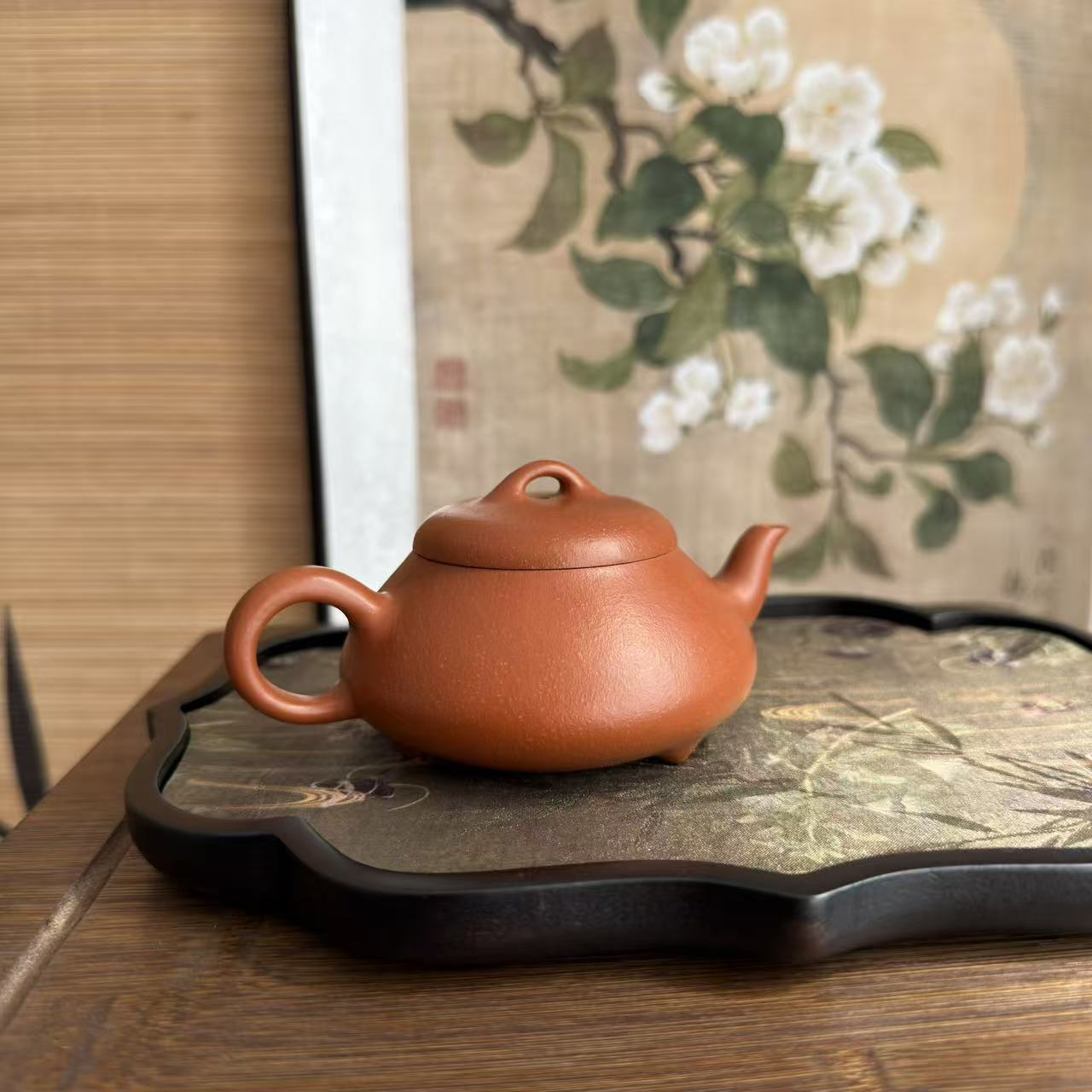 Ai Shi Piao Yixing Zisha Teapot
