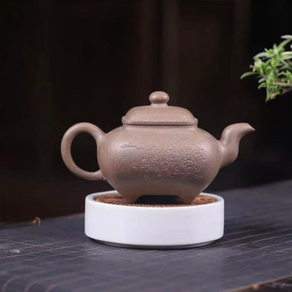 Handmade Yixing Teapots By Master Dong Yaqin- Qing Duan Ni - 350cc